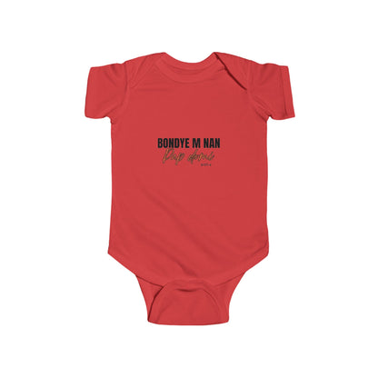 Infant Bodysuit "Bondye m nan pap Domi"