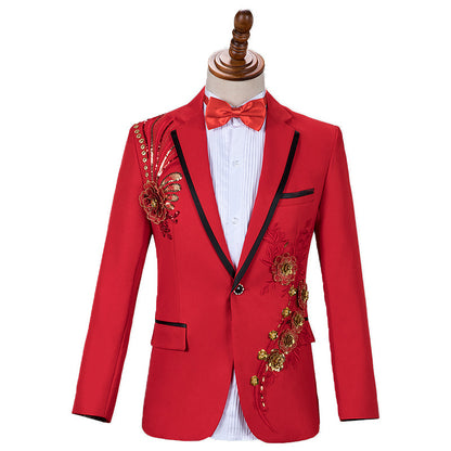 Sequined Suit Men's Dress