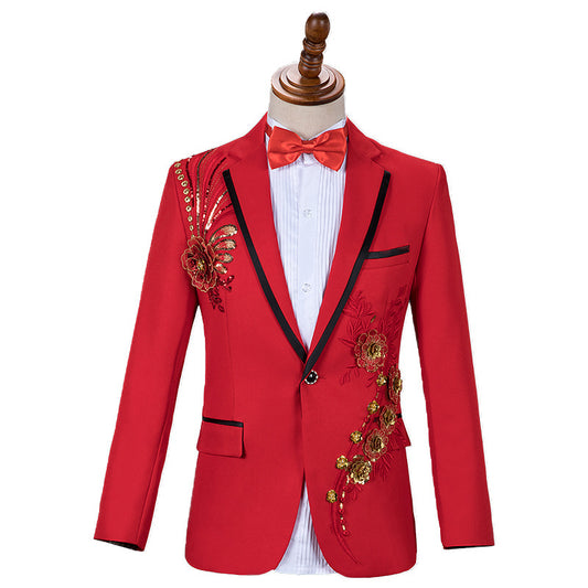 Sequined Suit Men's Dress