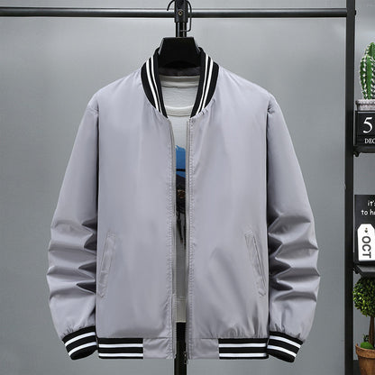 Stand Collar Jacket New Loose All-matching