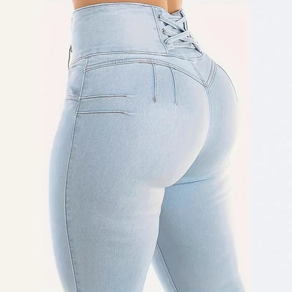 Women's High Waist Tight Stretch Shaping Jeans