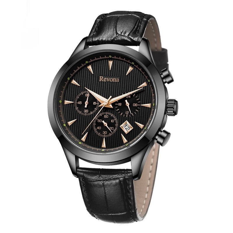 Watch Business 3 Eyes & 6 Calendar Timing