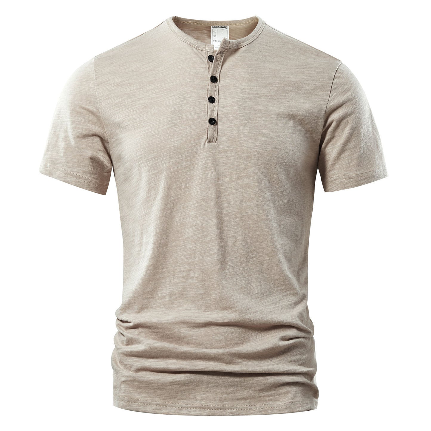 Men's Slub Cotton Short Sleeve