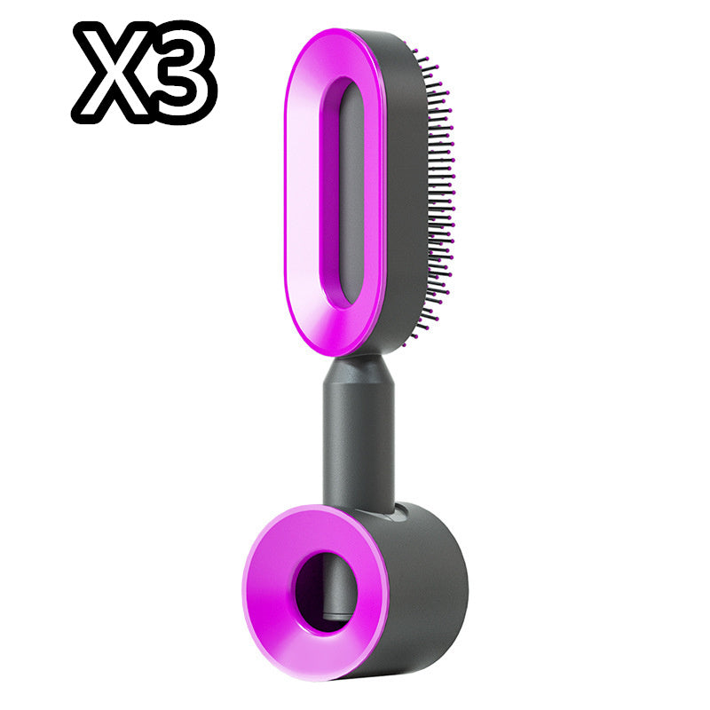 Self Cleaning Hair Brush Hair Loss Airbag Massage