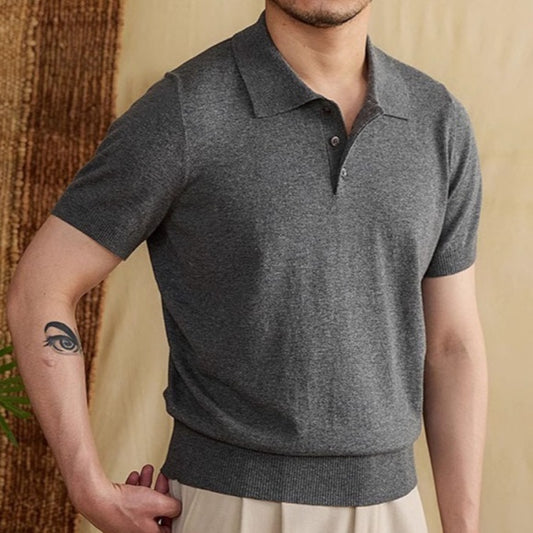 Thin Men's Slim Polo Shirt