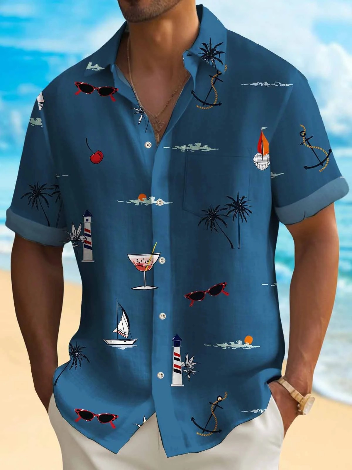 Men's Fashion Hawaiian Shirt