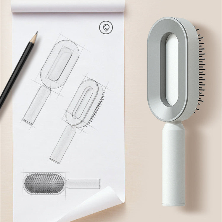 Self Cleaning Hair Brush Hair Loss Airbag Massage