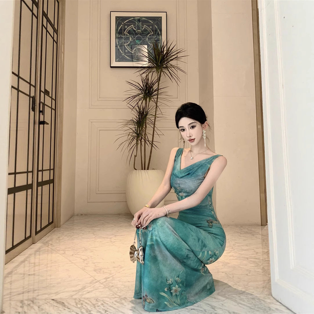 Elegant Desire Mesh Dress Female