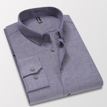 Men's slim-fit lapel shirt