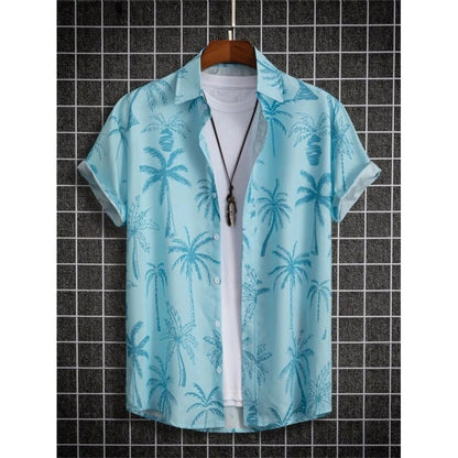 Hawaii Beach Shirt Short Sleeve