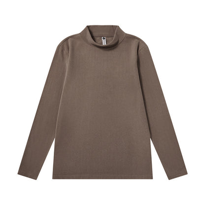 Pullover Stand Collar Boys Undershirt