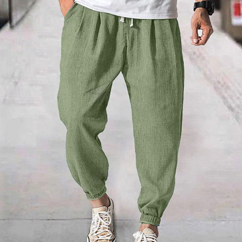Fashion Loose Men's Ankle Banded Pants