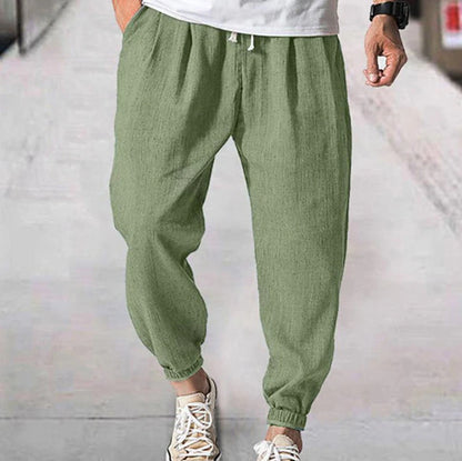 Fashion Loose Men's Ankle Banded Pants