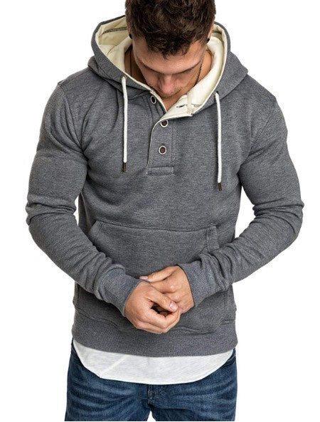 Patchwork men hoodie