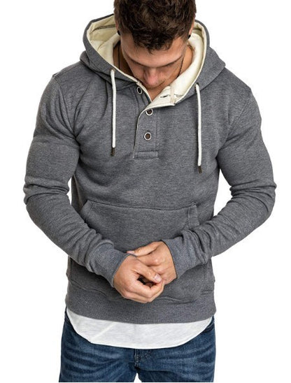 Patchwork men hoodie