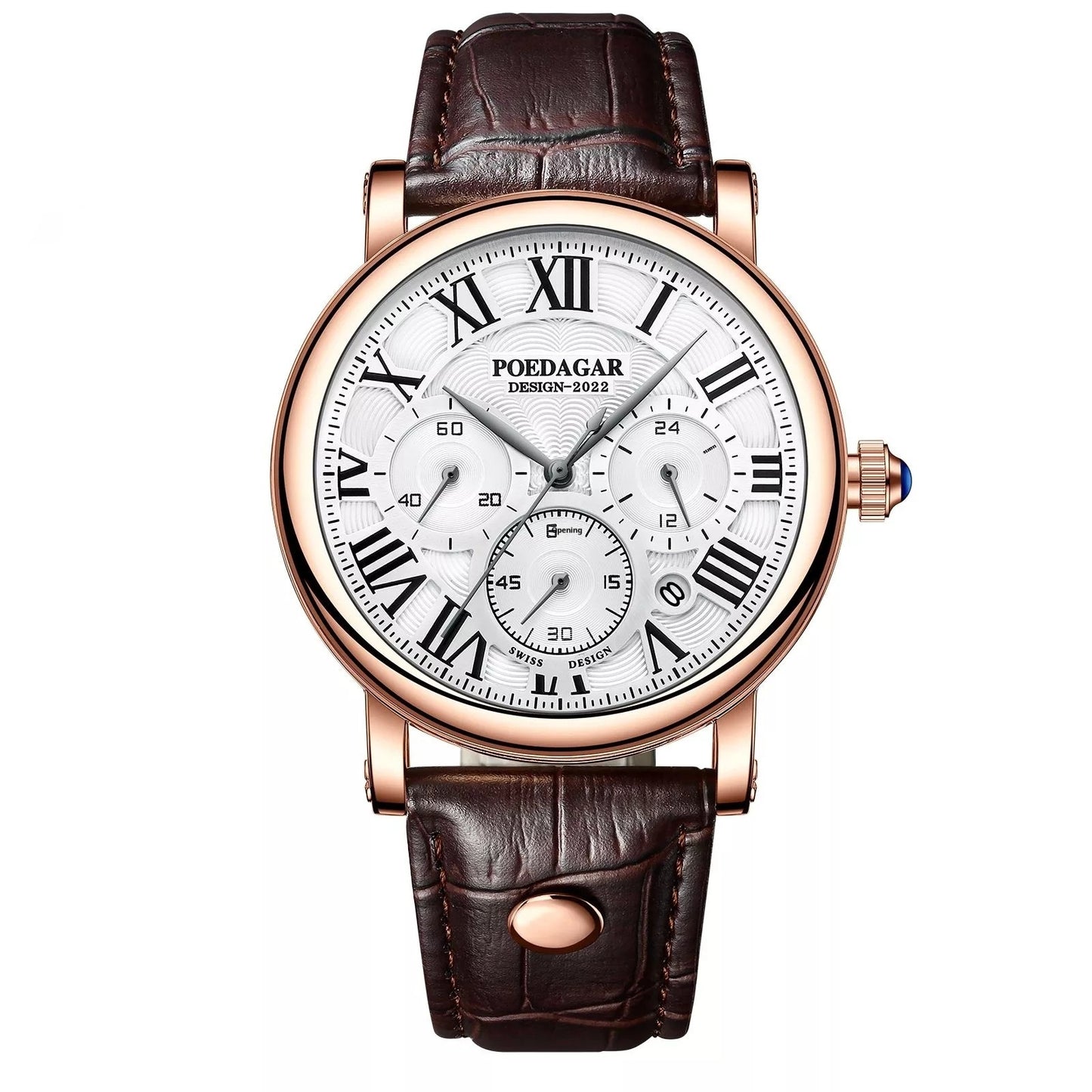 Multifunctional Fashion Quartz Watch thin Belt