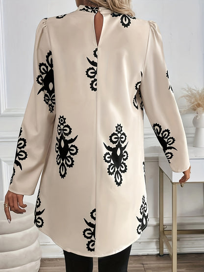 Elegant Women's Long-sleeved Shirt