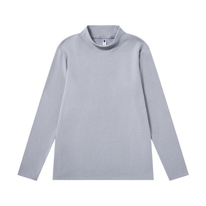Pullover Stand Collar Boys Undershirt