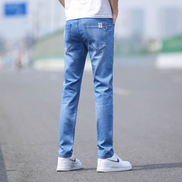 Men's Slim Straight Stretch Jeans