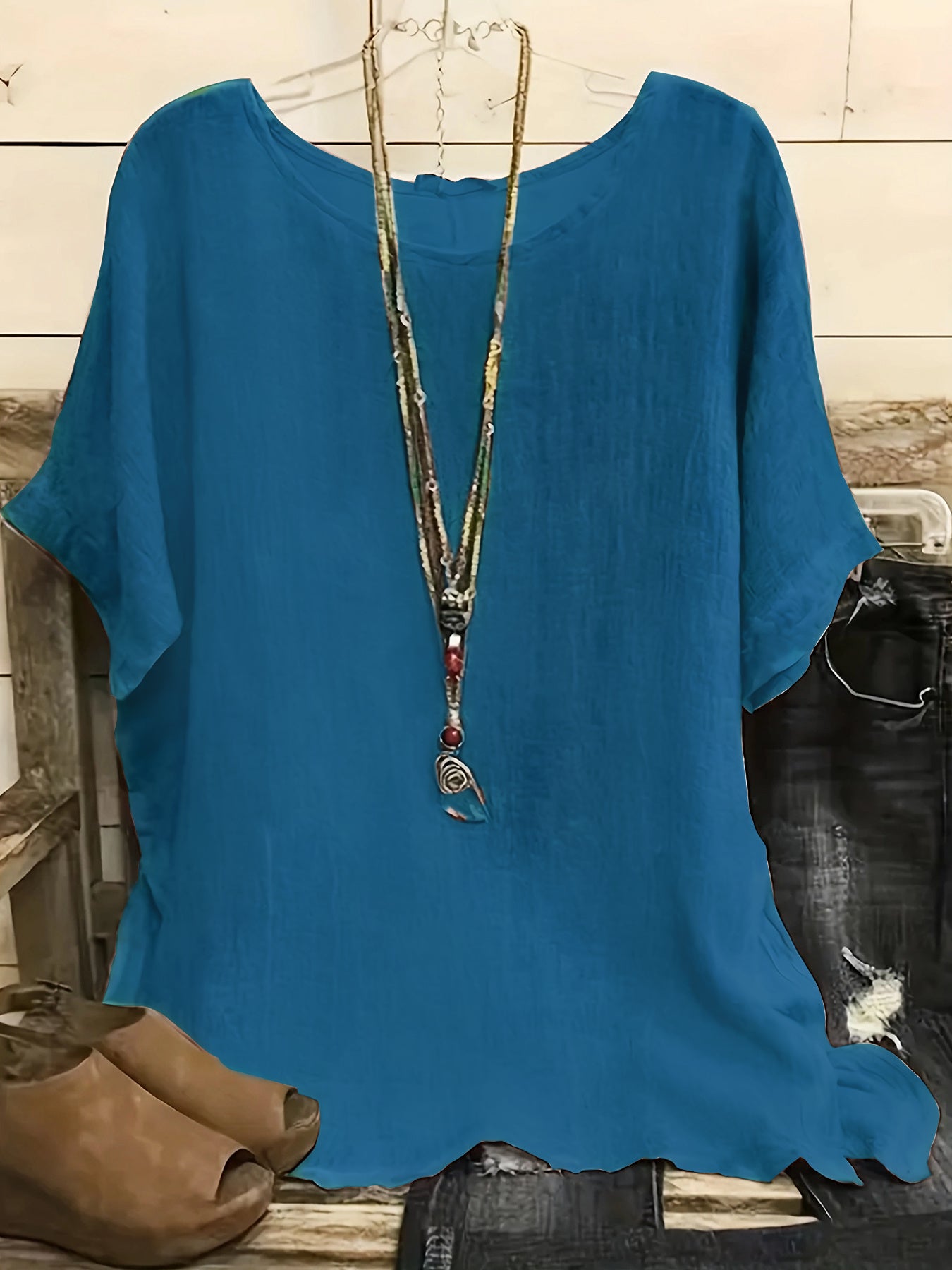 Women Fashion Blouses Loose Tops