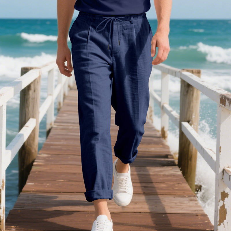 Men's Linen Casual Pants
