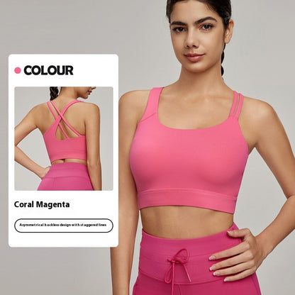 Sexy Oblique Shoulder Sports Vest Female