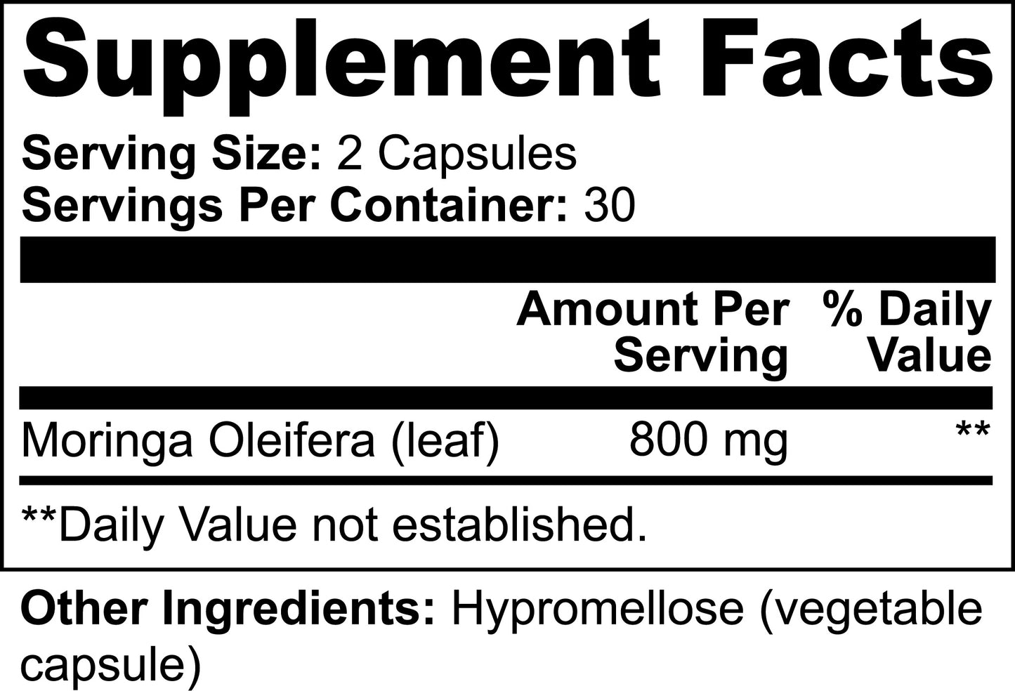 Premium Moringa Pure Superfood Energy Wellness