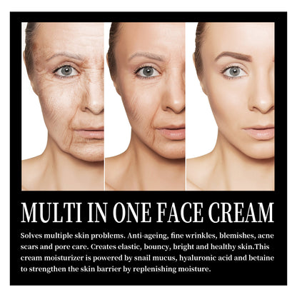 Snail Cream Fading Wrinkle Skin Anti-Aging