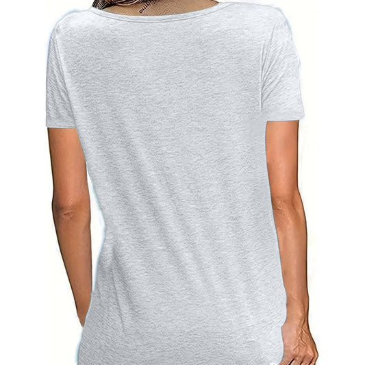 'GOD IS DOOD' Round Neck Short Sleeve T-Shirt