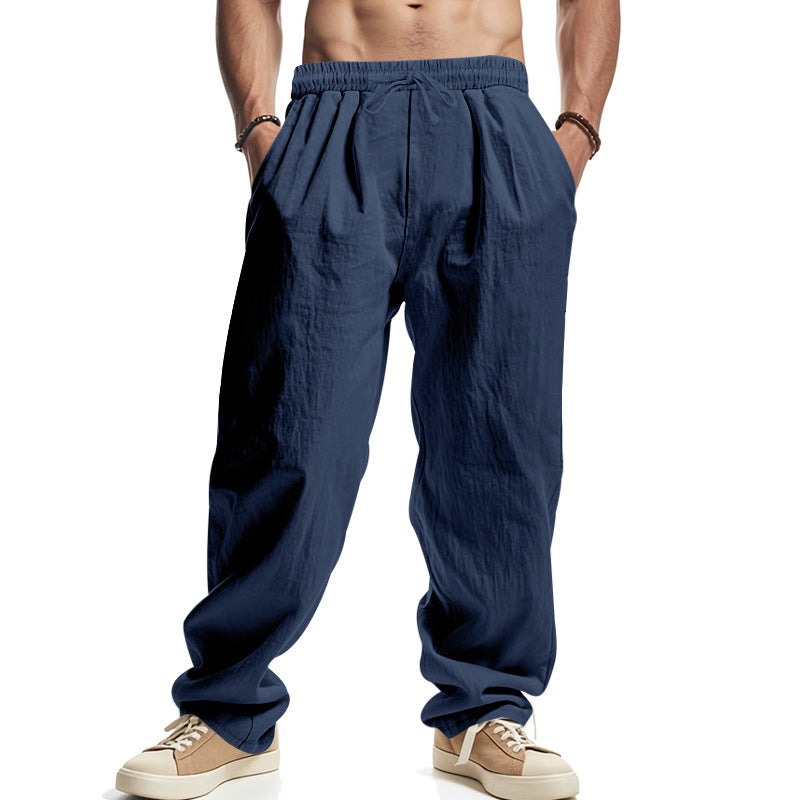 Linen Hip Hop Wide Legs Trousers