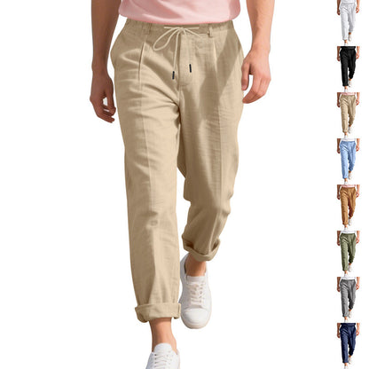 Men's Linen Casual Pants