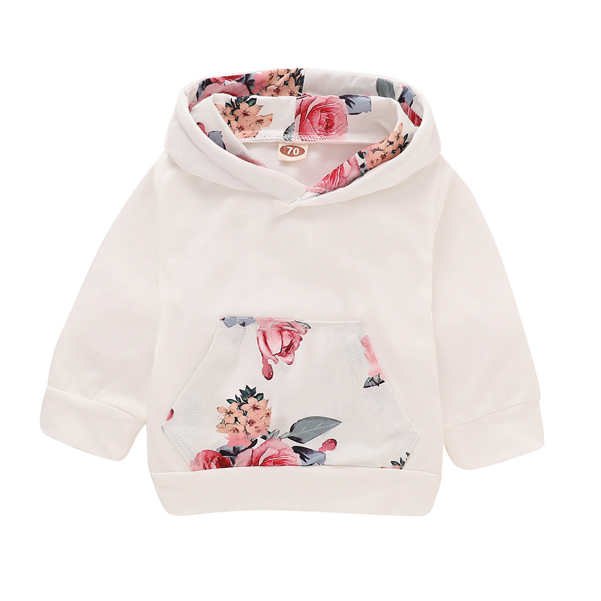 Children's hood flower suit