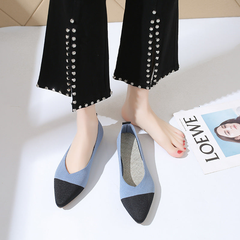 Ladie's Flat Korean Style Shoes