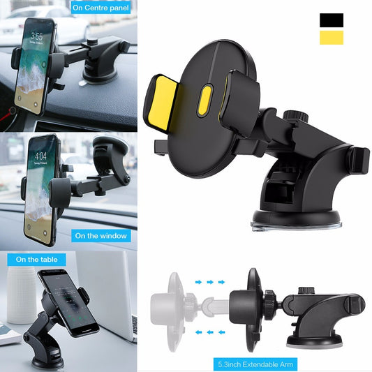 Car Phone Holder Long Rod Telescopic