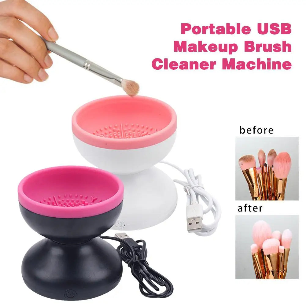 Electric Makeup Brush Cleaner Machine Cosmetic