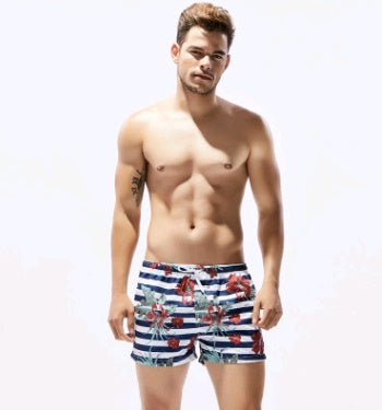 Quick-drying seaside hot spring bathing trunks