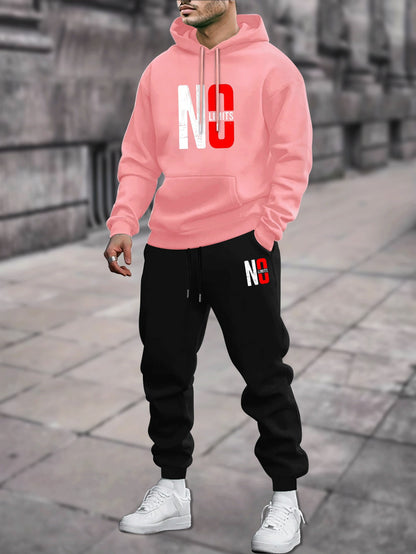 Men's Leisure Sports Sweater Sweatpants