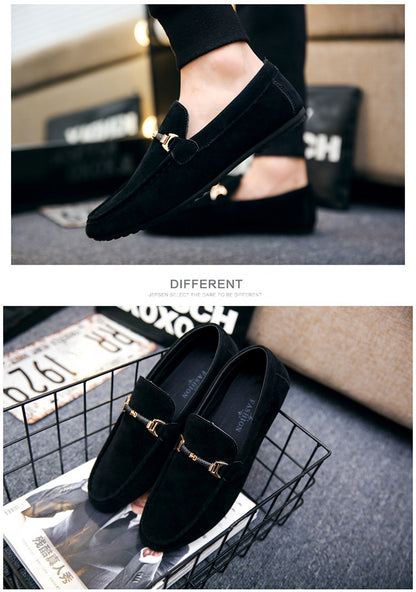 Men shoes peas shoes