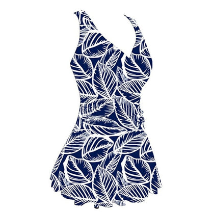 Women's Plus Size Cherry One-piece Swimsuit Dress