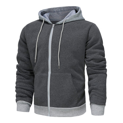 Men's Hoodi Zipper Cardigan Outerwear