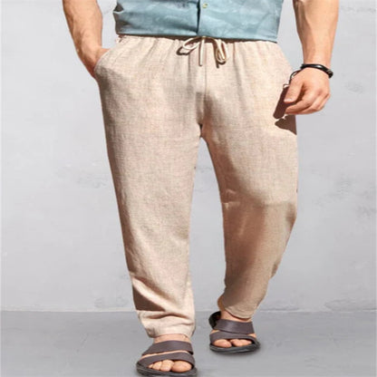 Men's Linen Breathable Outdoor Pants