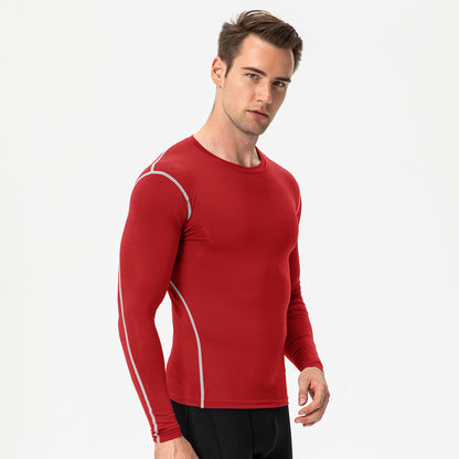 Men's Tight Training Sports Long Sleeve T-shirt