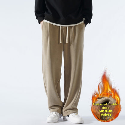 Double-sided Polar Fleece-lined Men's Pants