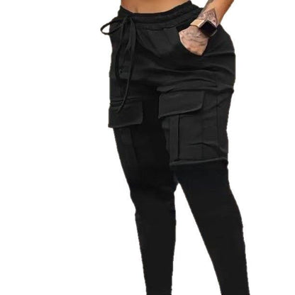 American Solid Pocket Ankle Banded Working Pants