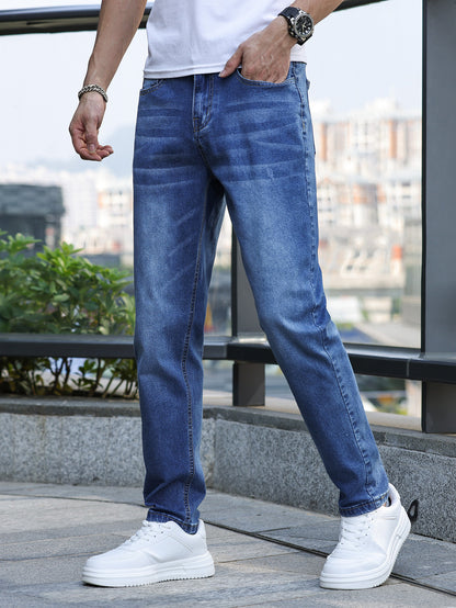 Fashion Men's Stretch Slim Jeans