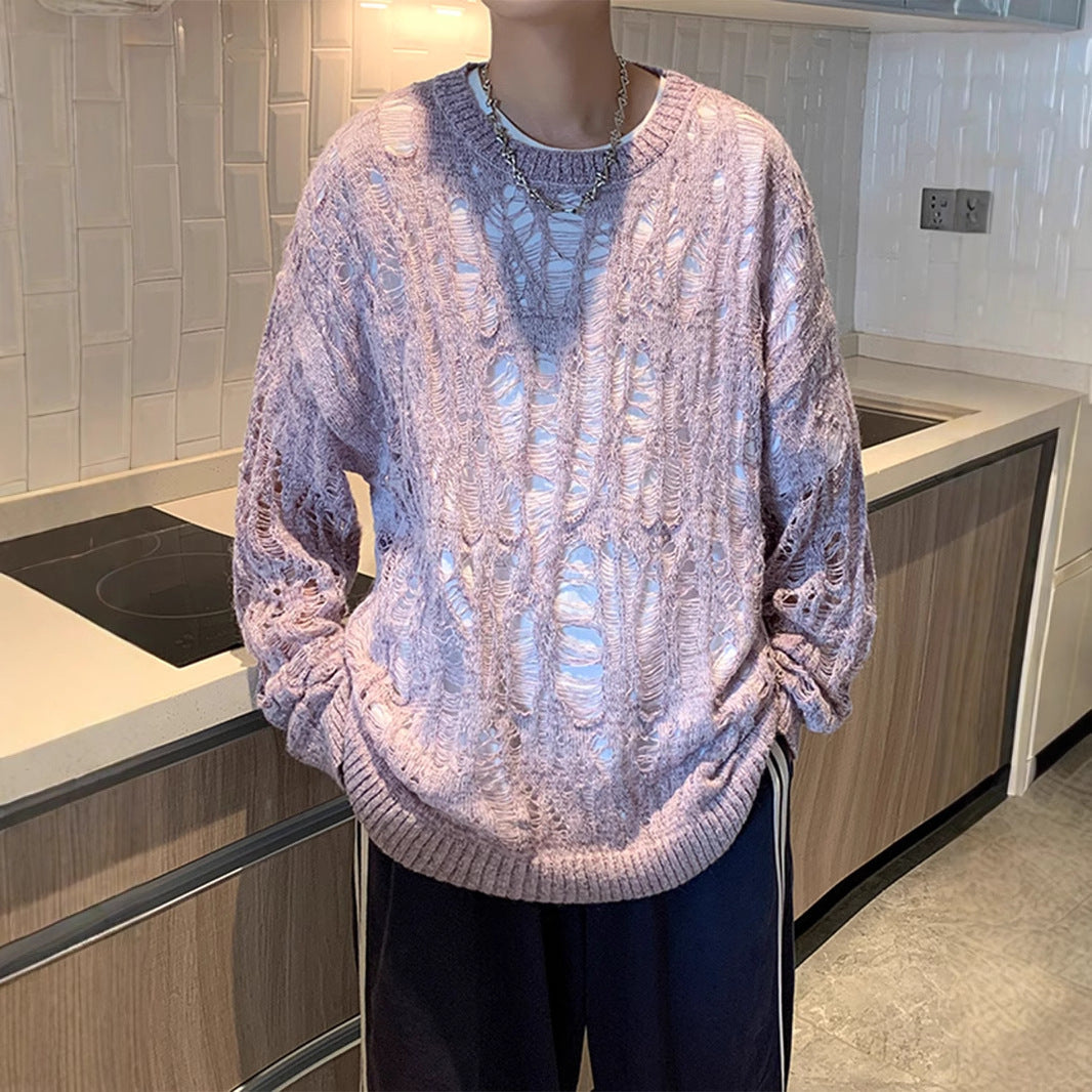 Hollow Loose Thin Sweater Sweatshirts