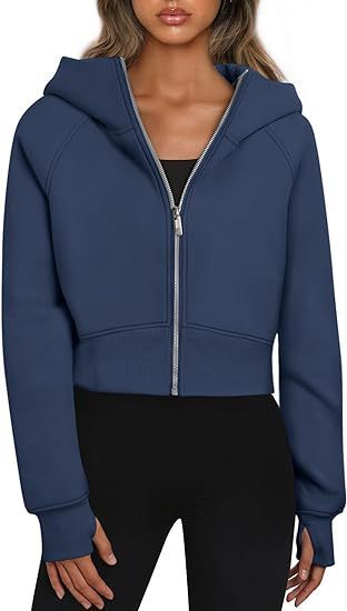 Fashion Hoodies Tops Womens Clothing