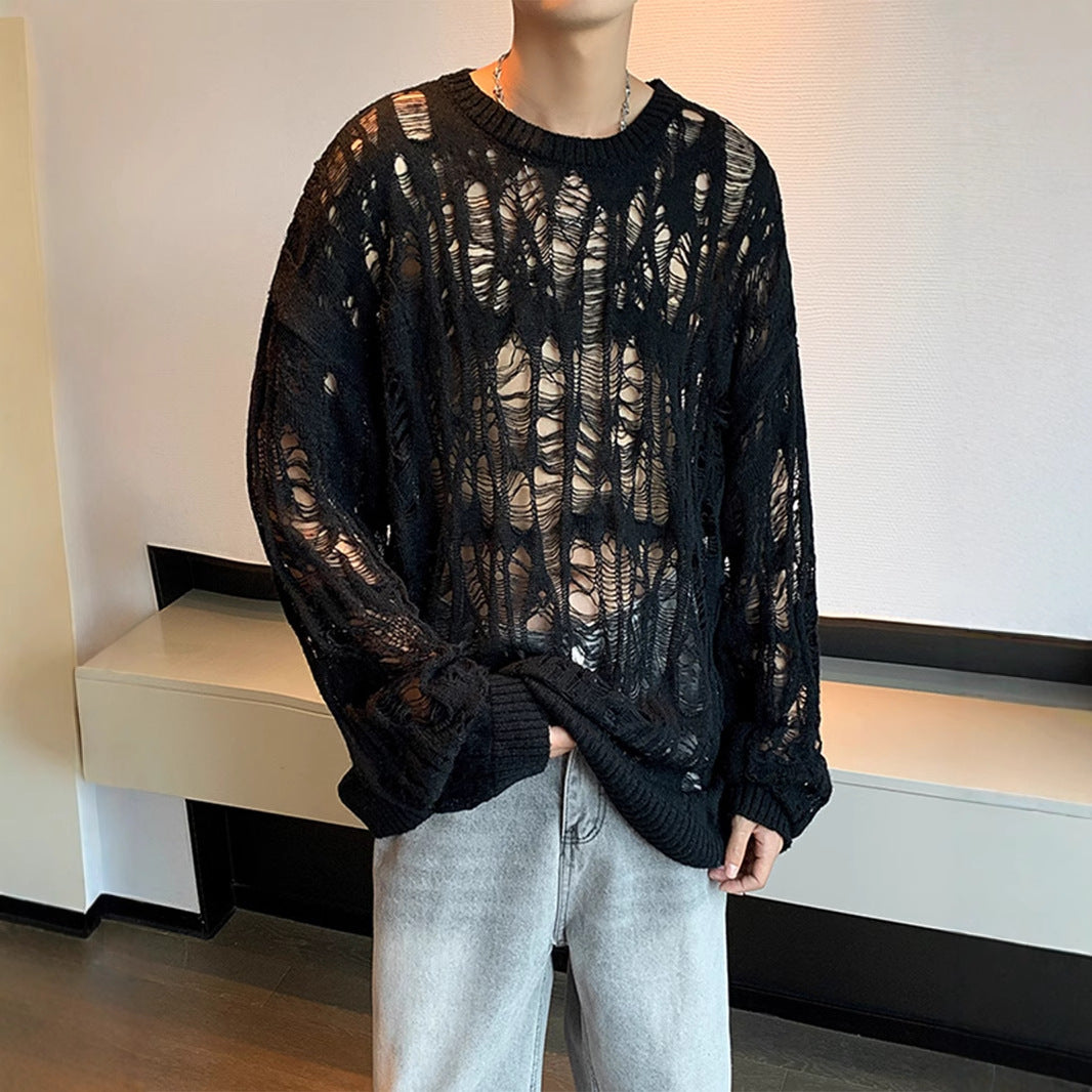 Hollow Loose Thin Sweater Sweatshirts