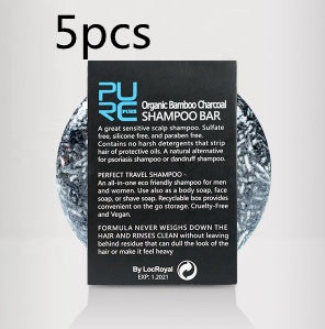 Hand-Extracted Soap Shampoo Bamboo Charcoal