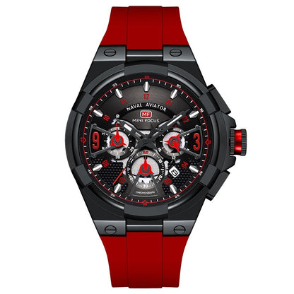 Waterproof Quartz Floating Hollow Surface Watch
